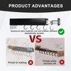 HEVOY Pull Out Pot Racks, Pot and Pan Organizer with