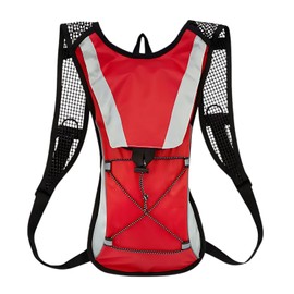 EZONEDEAL 2L Hydration Pack Backpack, Hydration Backpack Bicycle Bag, Cycling Biking Backpack, Water Bladder Bag Backpack, Sport Running Climbing Hiking, Hydration Vest Pack (Red, One Size)