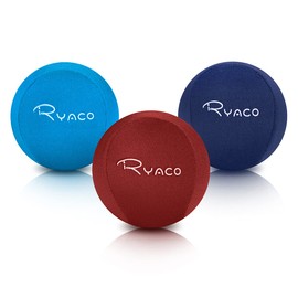 RYACO Hand Therapy Exercise Stress Ball Bundle - Set of 3 - Stress Ball with Dynamic Resistance and Grip Reinforcement - Therapeutic Hand Recovery