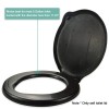 Sailortenx Bucket Toilet Seat with lid,5 Gallon Luggable Loo Bucket