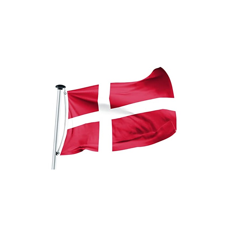 FLAGLY Premium Denmark Flag 100 x 150 cm - 115