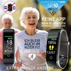 AMAFOX LAUFSACHE Pedometer Watch + Fitness Tracker without App +