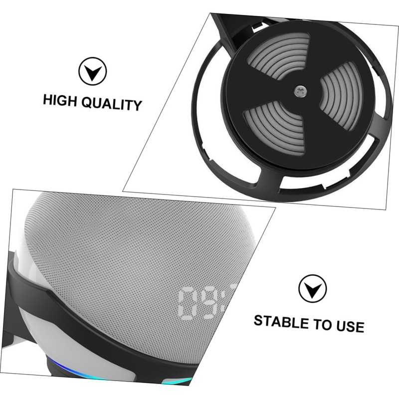 DOITOOL 1pc Wall-Mounted Smart Speaker Bracket for Easy Installation No