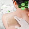 NeuHeils Silicone Foam Dressing with Border 6"x6", 5 Pack for