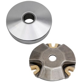 ZUDKSUY Transmission Drive Racing Variator Kit 9pcs Engine Front Clutch Compatible for Domestic Scooters, Mopeds, ATVs 4-stroke GY6 100cc 139QMB 139QMA