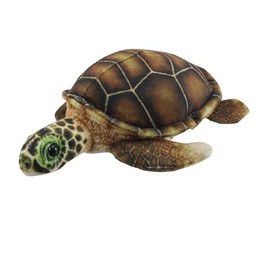 The Puppet Company Little Creatures Turtle Finger Puppet - Soft Stuffed Animal Toy for Kids - Gentle, Cuddly & Interactive Reptile Puppet - 4cm
