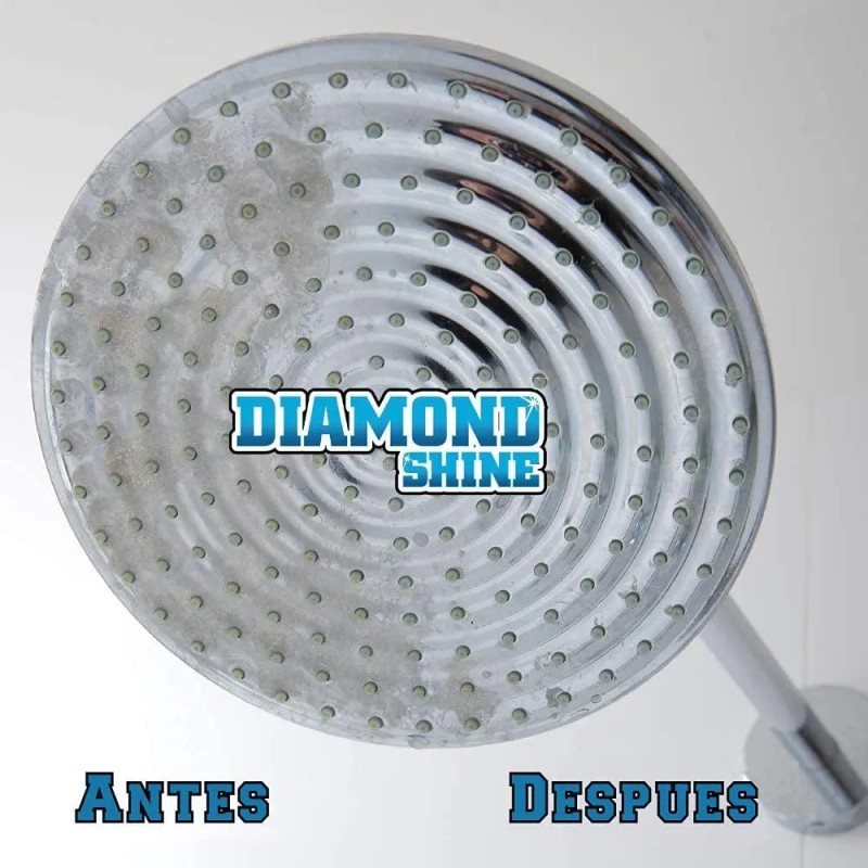 Quita Sarro,manchas De Agua,vidrios, Diamond Shine Pac 4 Pz