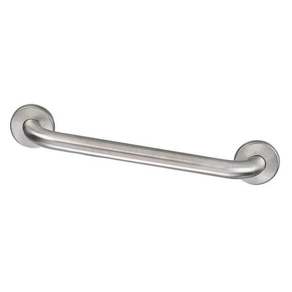 Design House 514042 Commercial Safety Grab Bar, Satin Stainless Steel, 36-Inch, Polished Chrome