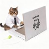 Czoynife Cat Laptop Scratcher, Cat Scratcher Cardboard, Interactive Toys, Kitten