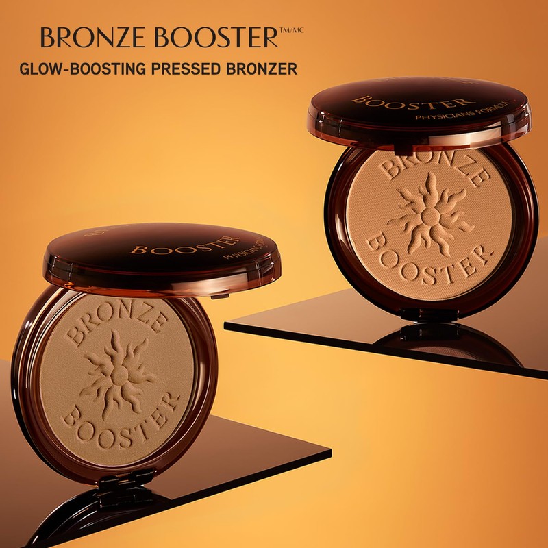 Physicians Formula Bronze Booster Pressed Bronzer - Vitamin-Infused Glow Activators,