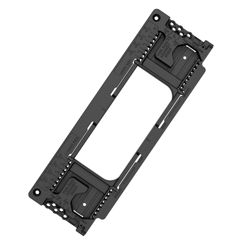Hinge Drilling Jig Installation Locator Template for 2‑1/2 to 6
