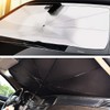 helloleiboo Car Windshield Sun Shade UV Rays and Heat Sun