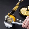 AIMALL Multifunctional Lemon Slicer with Handle – Stainless Steel Fruit