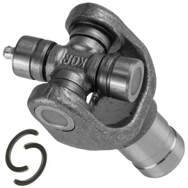 Caltric Front Drive Shaft Yoke W/U-Joint For Yamaha Big Bear 400 YFM400 4X4 2007-2012