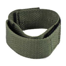Raine Military Covered Watchband, Foliage Green