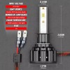 CHUSYYRAY For 2011-2013 Kia Optima Led Headlight Hi/Lo+Fog lights Combo