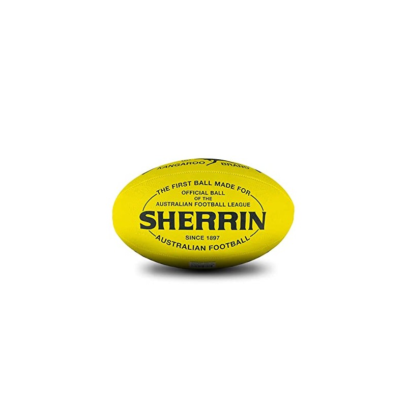 Sherrin KB Synthetic Football Yellow Size 1