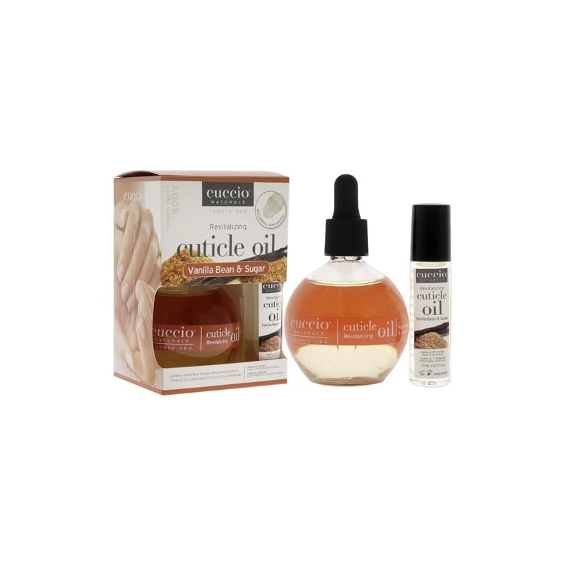 Cuccio Naturale Revitalizing Cuticle Oil Duo Pack - Vanilla Bean