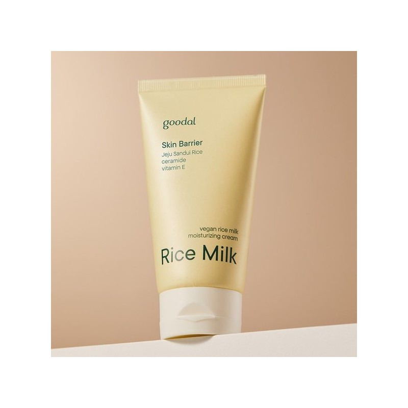 Gudal 비건라이스 밀크 보습 크림 70ml Vegan Rice Milk Hydration