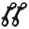 Weenkeey 2 Pcs Double Ended Bolt Snap Hooks Zinc Alloy