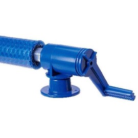 Doheny's Above Ground Solar Cover Reel Systems (Fits Pools Up to 18' Wide, Single-Hand Crank)