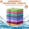 KisSealed 8Pcs Dog Towels for Drying 55 x 28 Inch