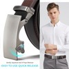RNIEGA Belts for Men, Men’s Belt Leather, Adjustable Automatic Buckle