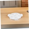 LIFKOME 2pcs Ceramic Escargot Baking Dish French Style Snail Platter