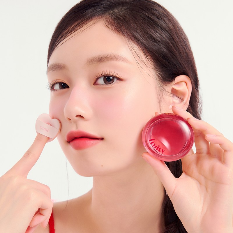 Etude [에뛰드]프루티 립앤치크 블러밤 [Etude] Fruity Lip and Cheek Blur