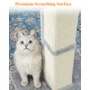 Karolpar 32" Cat Scratching Post for Indoor Cats, Sisal Cat