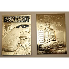 Dale Earnhardt 2001 23KT Gold Card Sculptured GM GOODWRENCH #3 Serial #'d NM-MT