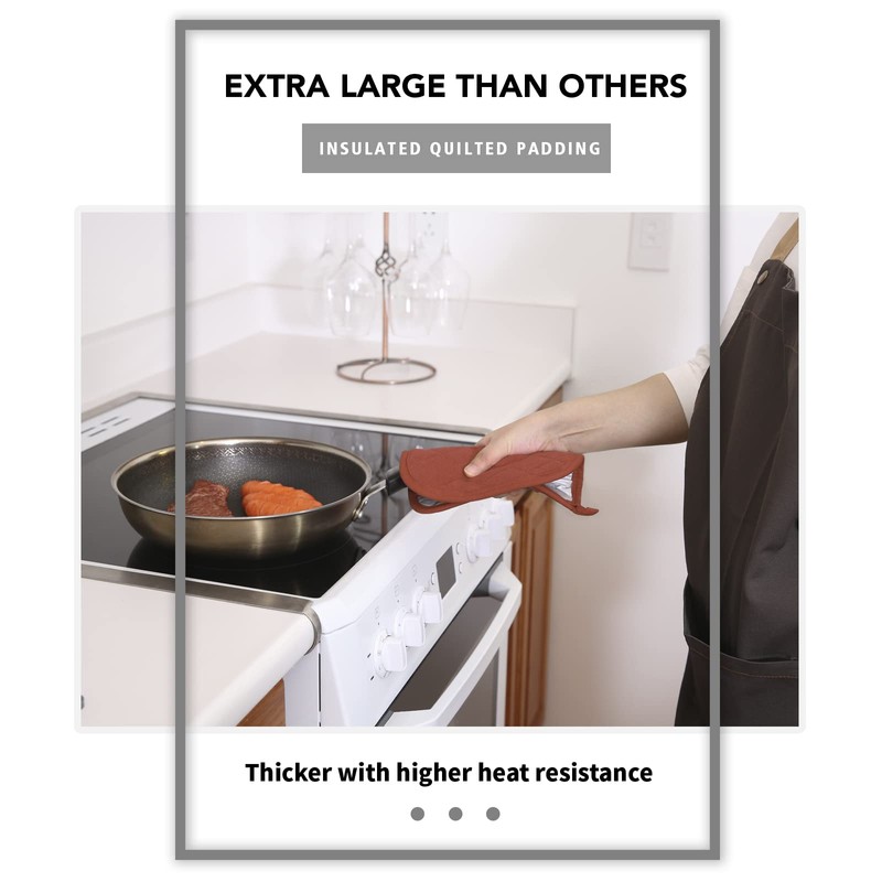 Joyhalo 5 Pack Pot Holders for Kitchen Heat Resistant Pot
