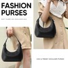 Purses Crescent Bag Shoulder Bag for Women Black Purses for