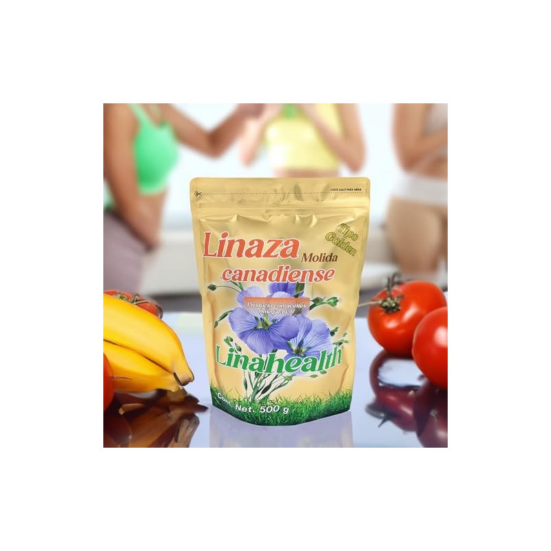 Linahealth | Pack de 3 Bolsas con Cierre de Linaza