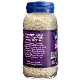 Litehouse Freeze Dried Garlic - Garlic, Substitute for Fresh Garlic & Minced Garlic, Jar Equal to 45 Garlic Cloves, Garlic Flakes, Garlic Freeze Dried, Non-GMO, Gluten-Free - 1.58 Ounce, 3-Pack