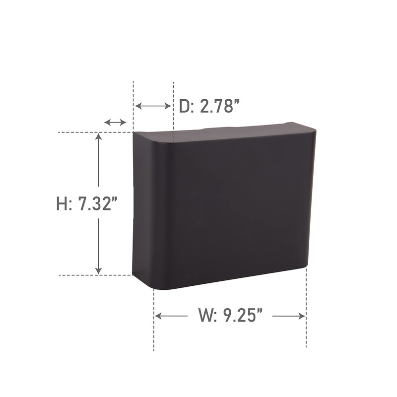 Craftmade CL4000-FB Builder Door Chime with Loud Mechanism, 9"H x