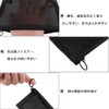 SHSHANLC Small Mesh Pouch, Set of 3, Cosmetic Pouch, Mesh