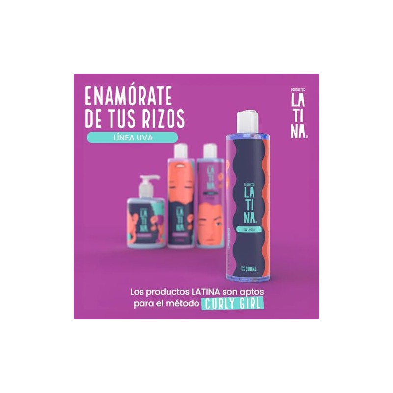 LATINA® | Gel para el Cabello Líquido | Belleza Mujer