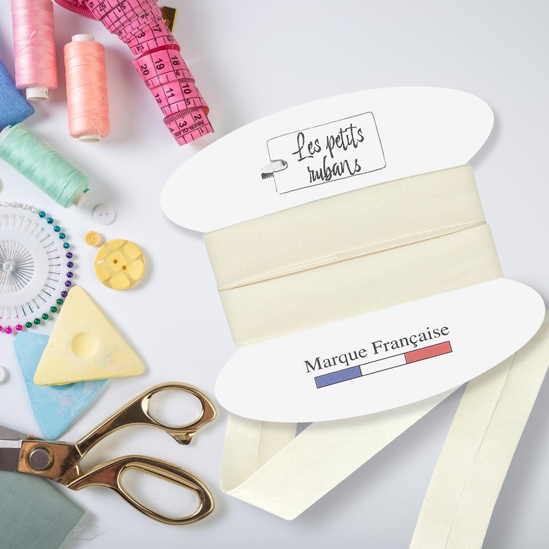 Les Petits Rubans Nastro sbieco 100% cotone - 20 mm