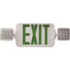 Morris Products Square Head LED Combo Exit Emergency Light –