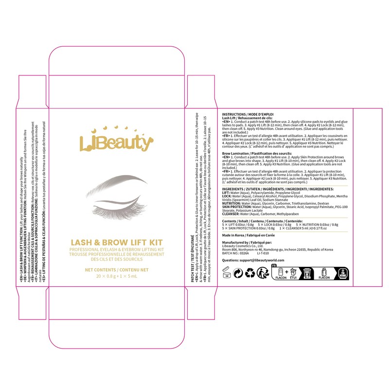 Libeauty Korean Brow Lamination Kit & Lash Lift Kit, Korea