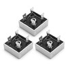 Hoypeyfiy KBPC-2510 3PCS 25A 1000V Rectifier Suitable for Power Adapters,
