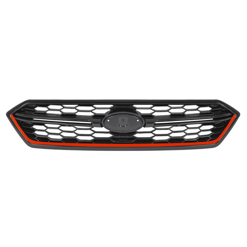 Front Bumper Upper Grille Compatible with 2018-2021 Subaru WRX/WRX STI