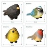 VERDOBA - Garden Decoration 4 Birds - Decorative Figures Made