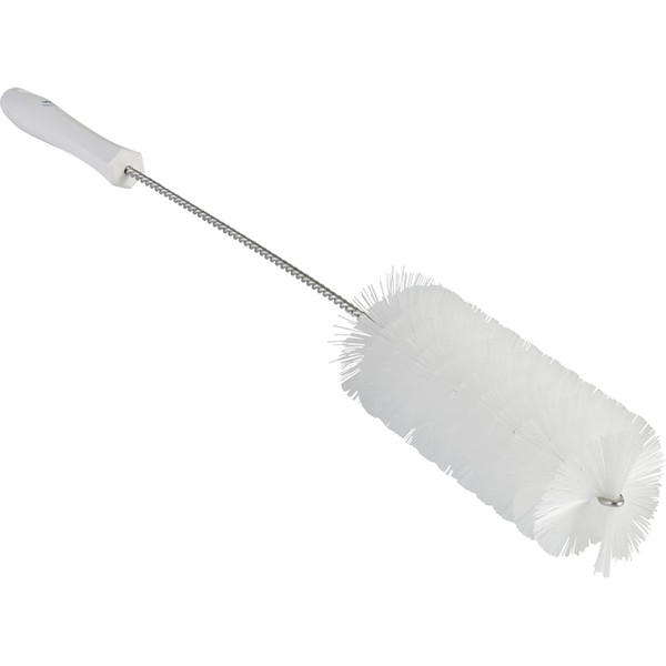 Vikan, White Tube Brush,2.4",PP/PBT, 5370