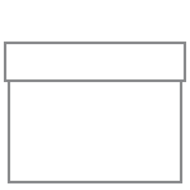 walther Design Storage Boxes Cream 10 x 15 cm Fun