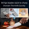 lunmgleng Diamond Sharpening Stone Set,8 Pcs Diamond Lapping Plate Coarse/Medium/Fine