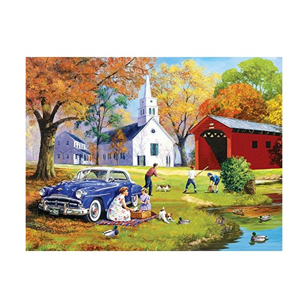 Family Time by The River 300 pc Jigsaw Puzzle by SunsOut