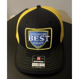 Richardson Milwaukee’s Best Light Trucker Hat Richardson 112 Cap Vintage Style