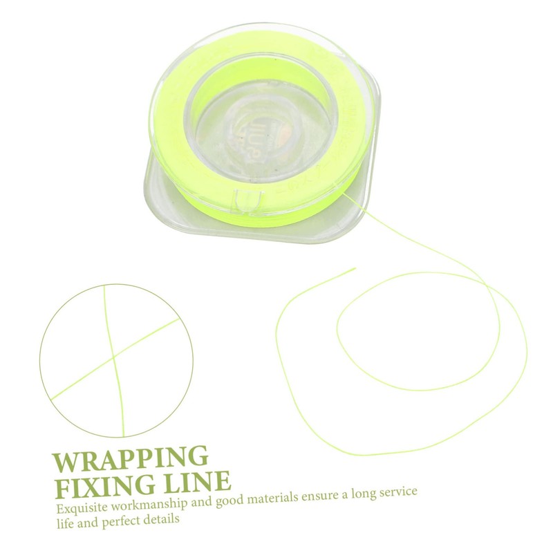 BESPORTBLE 1 Roll DIY Fishing Rod Fixing Line Guide Tie